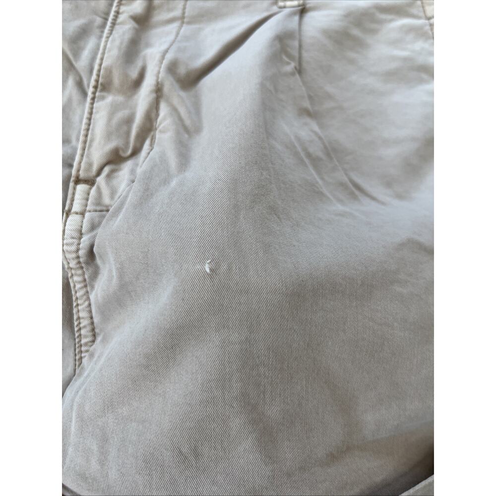 American Eagle Sz 4 Shorts Hi-Rise Shortie Distress Denim Khaki LOT of 2 Pairs - Picture 2 of 14